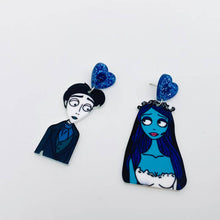 Load image into Gallery viewer, Bride and Groom Earrings