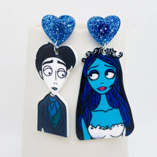Load image into Gallery viewer, Bride and Groom Earrings