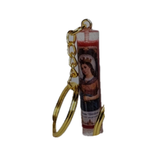 Load image into Gallery viewer, Prayer Candle Keychains