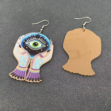 Load image into Gallery viewer, Crystal Ball Earrings