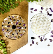 Load image into Gallery viewer, Flower of Life Crystal Grid (Small)
