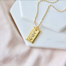 Load image into Gallery viewer, Moon and Star Necklace